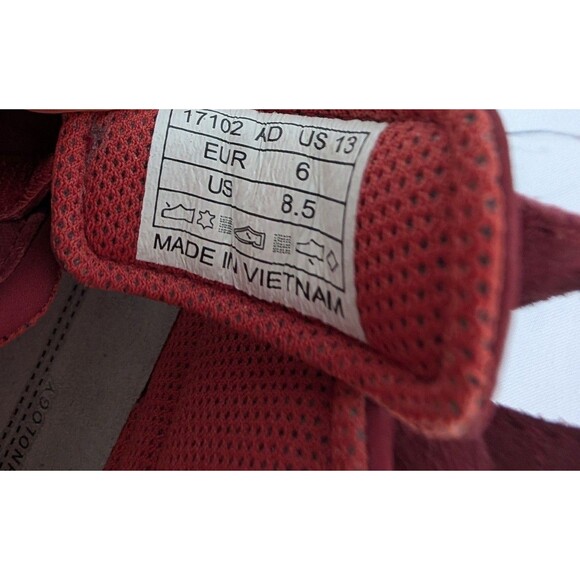 Allrounder by Mephisto Mary Jane Shoes Women's Red Comfort Active Shock Sz 8.5 - Picture 8 of 10